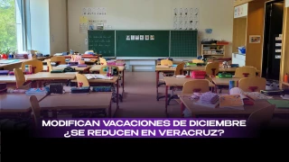 Las vacaciones de invierno se extenderán en Veracruz.