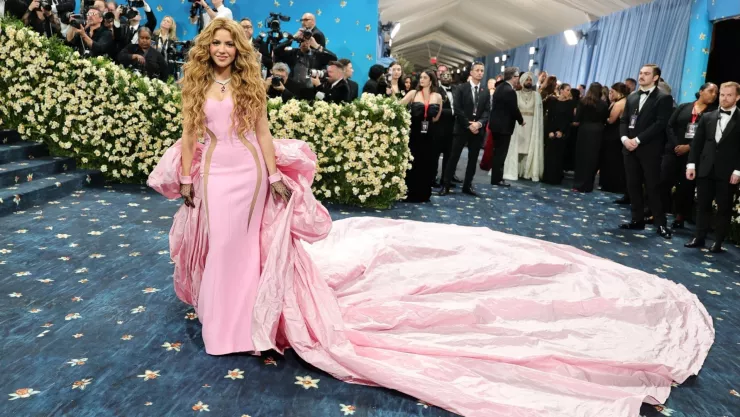 Shakira en la met gala 2025