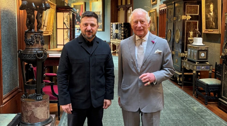 Zelenski se reúne con el Rey Carlos III de Reino Unido