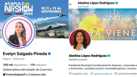 Evelyn Salgado Abelina Lopez promocionan festivales a pesar de la tragedia por Otis