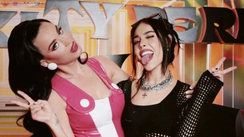 Danna Paola y Katy Perry