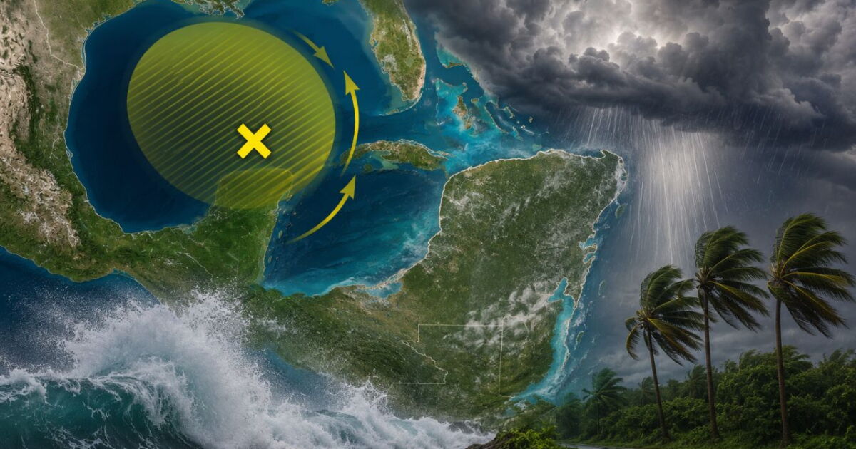 Arthur podría convertirse en el primer ciclón del Atlántico; Yucatán se ...