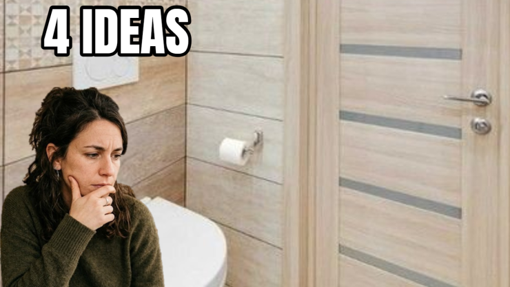 4 ideas para reemplazar puerta de tu baño por opciones más aesthetic