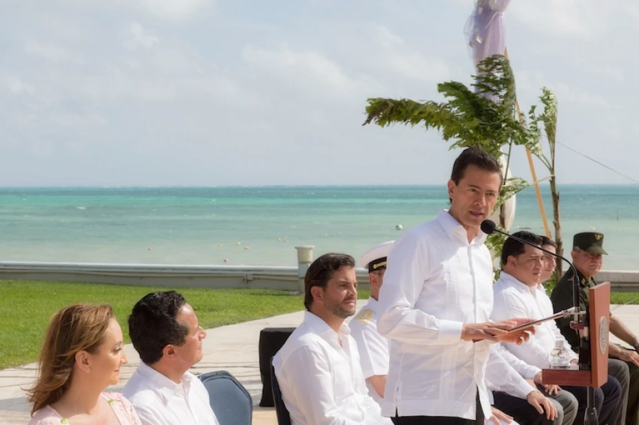 Enrique Peña Nieto. Cancún