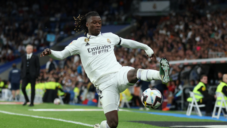 Eduardo Camavinga con Real Madrid