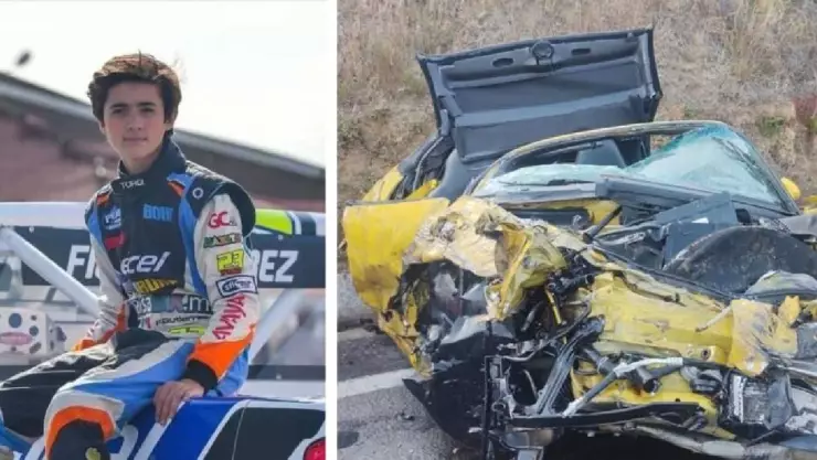 Muere piloto mexicano Federico Gutiérrez a sus 17 años en un accidente