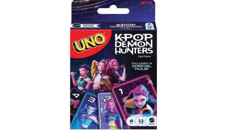 UNO de cartas KPop Demon Hunters