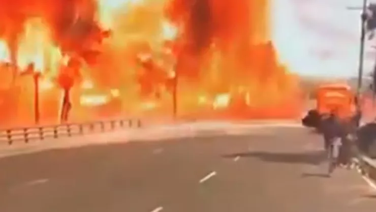 onda expansiva explosión Iztapalapa