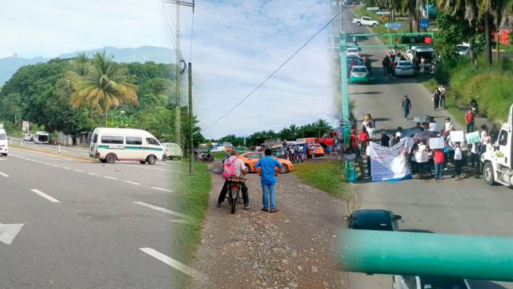Bloqueos en Chiapas