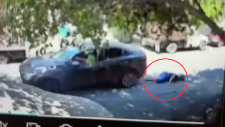 Conductor atropella a abuelita