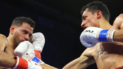 Campeón Rafael Divino Espinoza pelea