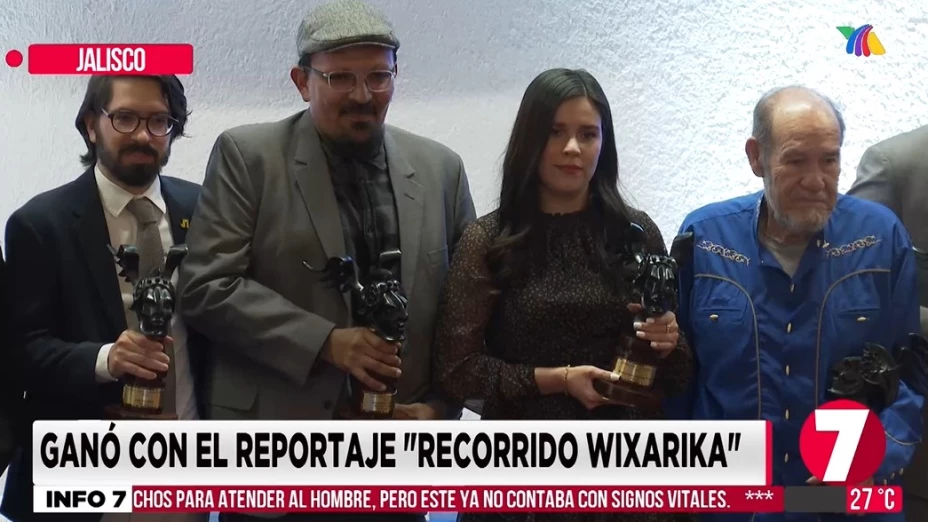 Jorge Omar Barajas premio wirrarika premio estatal periodismo Jalisco