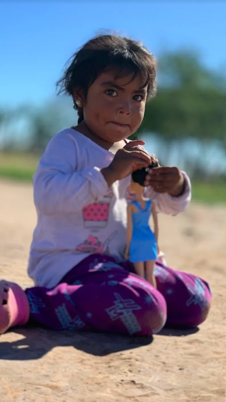 Entrega de juguetes en Huatabampo, Sonora