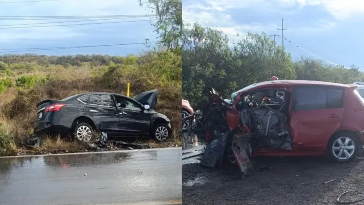 Choque en El Rosario deja una mujer sin vida y un hombre herido
