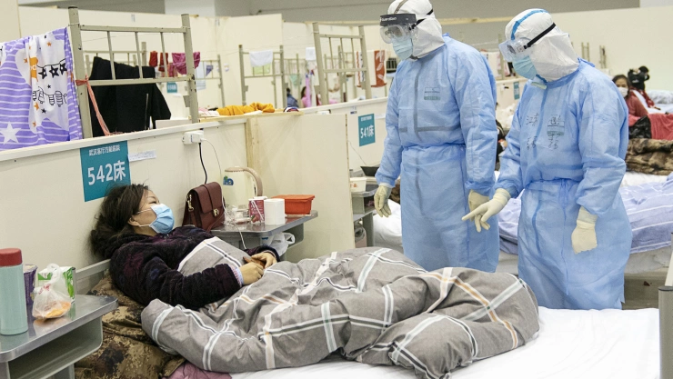 CHINA-HUBEI-WUHAN-HOSPITAL IMPROVISADO