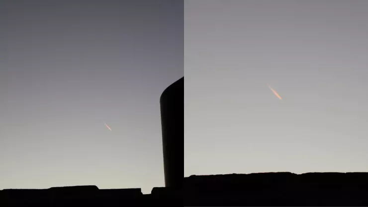 VIDEO Habitantes reportan cometa o meteorito; se ve en CDMX, Edomex y Puebla