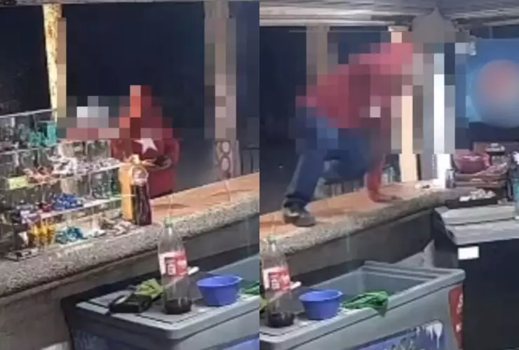 Hombre finge ser cliente y asalta un expendio de cerveza en Los Mochis