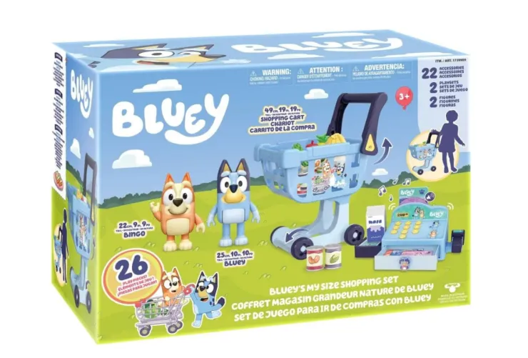 Caja registradora de Bluey
