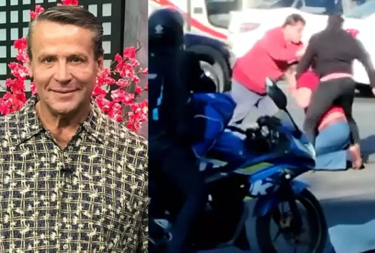 Alfredo Adame da su versión de la nueva pelea callejera (VIDEO)