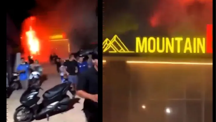 Incendio en discoteca de Tailandia