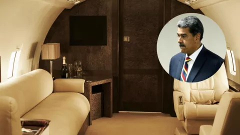 Este es el avión de Nicolás Maduro que confiscó EUA