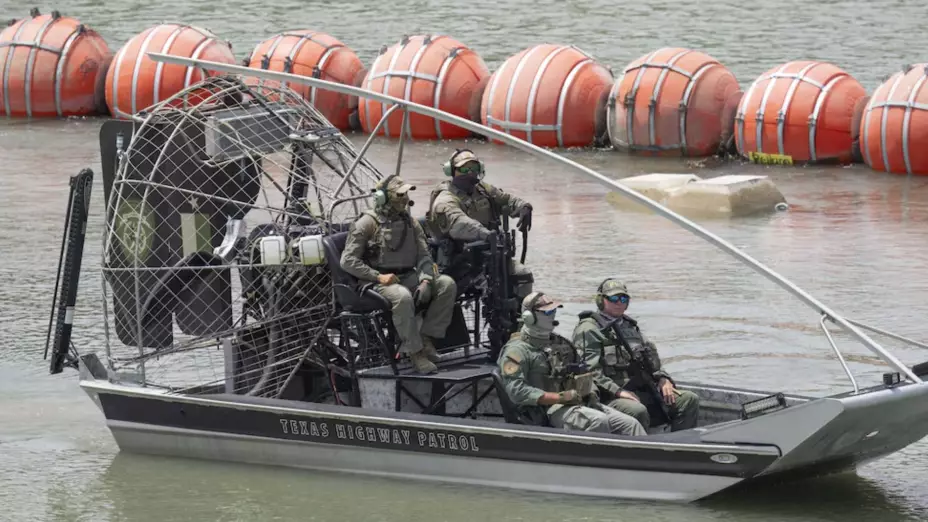 Texas boyas flotantes