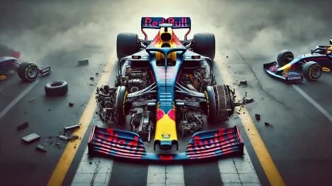 Imagen de un auto de Red bull roto.jpeg