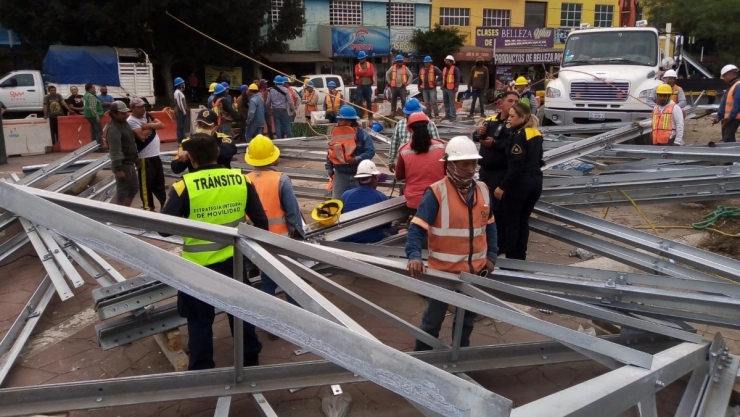 Iztapalapa estructura metálica