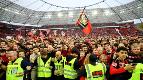 Aficionados del Bayer Leverkusen