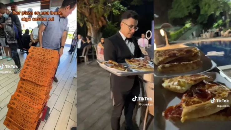 Pizzas boda