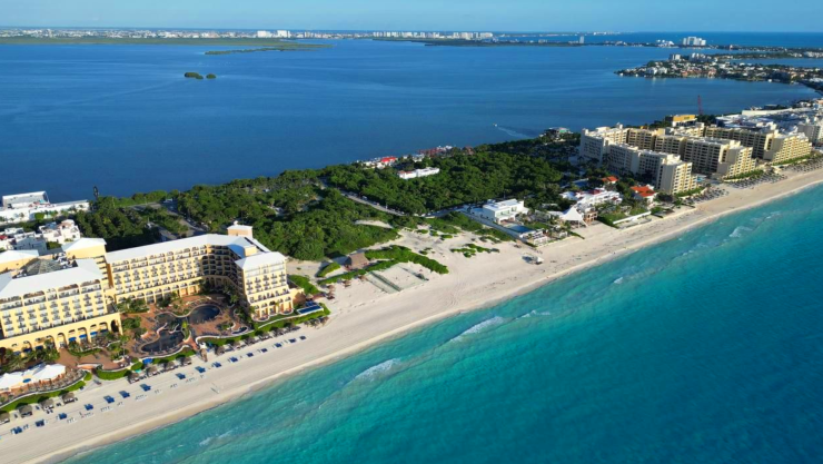 EN VIVO_ Así lucen las playas de Cancún este lunes del Gran Poder, 6 de abril de 2026.webp