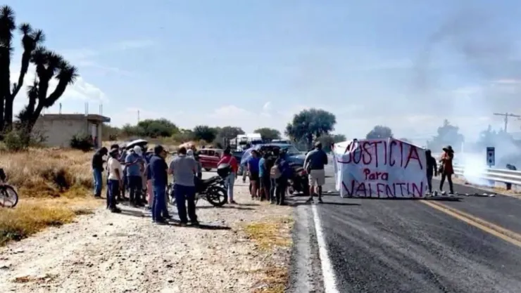 manifestación valentin