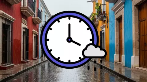 Esta es la hora EXACTA en que habrá lluvias en Campeche HOY jueves 16 de octubre de 2025