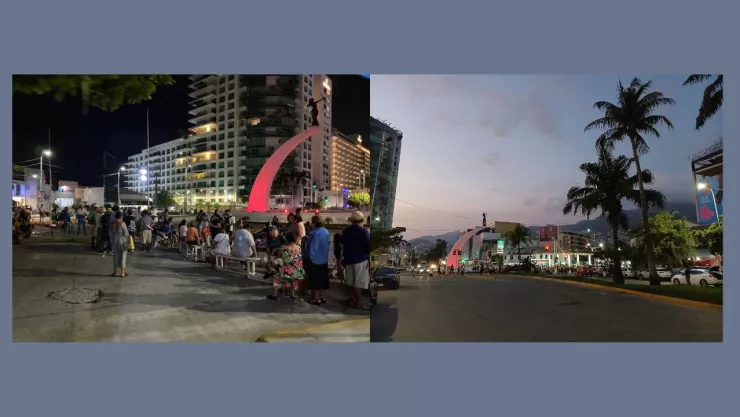 Manifestaciones en Acapulco