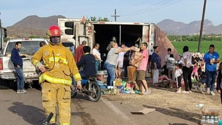 Rapiña en la autopista en Mocorito