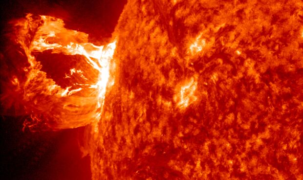 tormenta solar