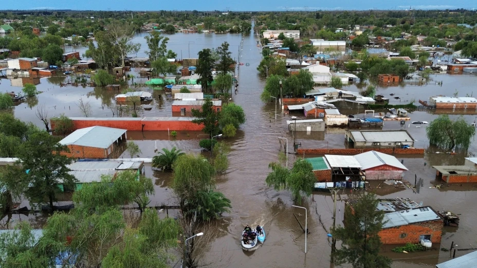Inundación en Argentina