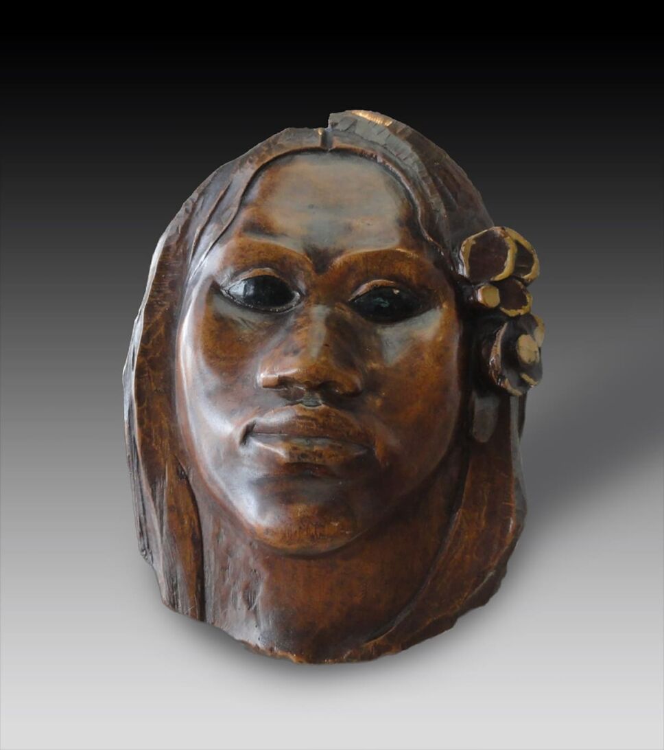 obras de paul gauguin escultura tehura teha’amana