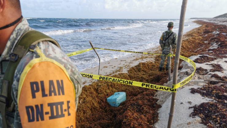 Recale de droga en Cozumel