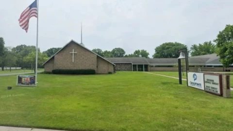 La iglesia de Detroit vivió momentos de tensión.