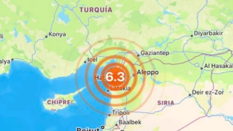 temblor en turquía lunes 20 de febrero