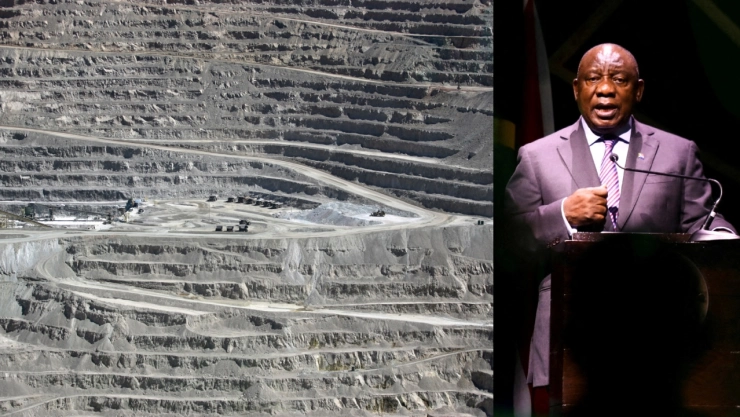 Sudáfrica_ Mineros ilegales atrapados en pozo clausurado, gobierno niega ayuda