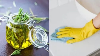 La mezcla perfecta con romero y otro ingrediente casero que sirve como limpiador natural.