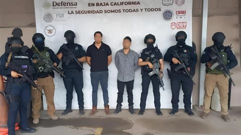 Detienen a célula criminal que provocaba incendios en Mexicali
