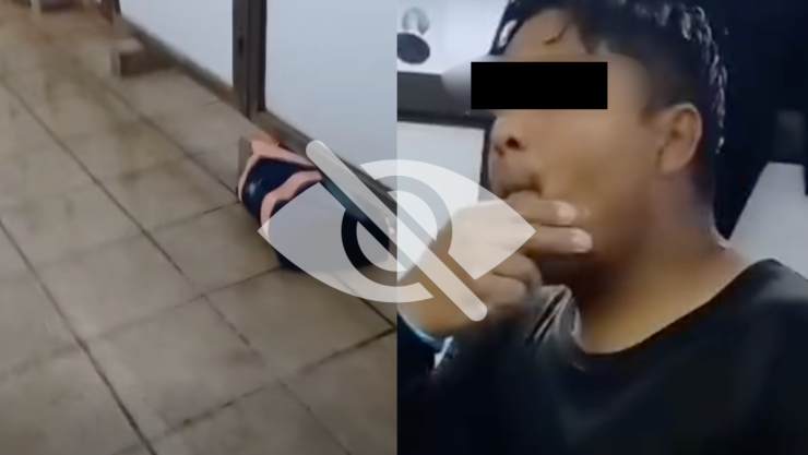 Hombre acosador