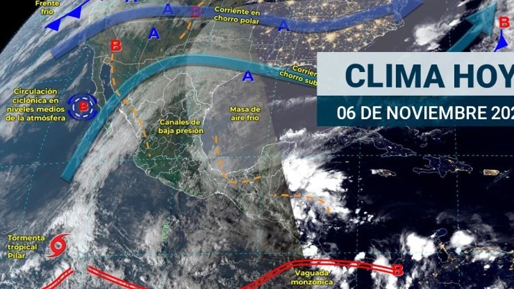 Pronostican heladas en CDMX Así será el clima este 6 de noviembre en México