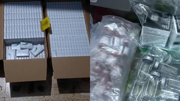 Vacunas falsas VPH Huixquilucan: Detienen a dos con medicamentos apócrifos y droga