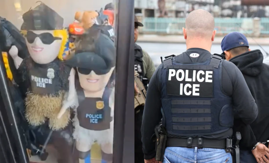 Dale, dale, dale apalean a oficial del ICE en forma de piñata.jpg