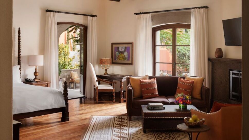 habitacion de rosewood san miguel de allende