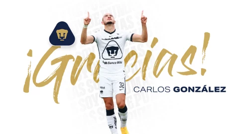 Carlos González sale de Pumas y llega a Tigres
